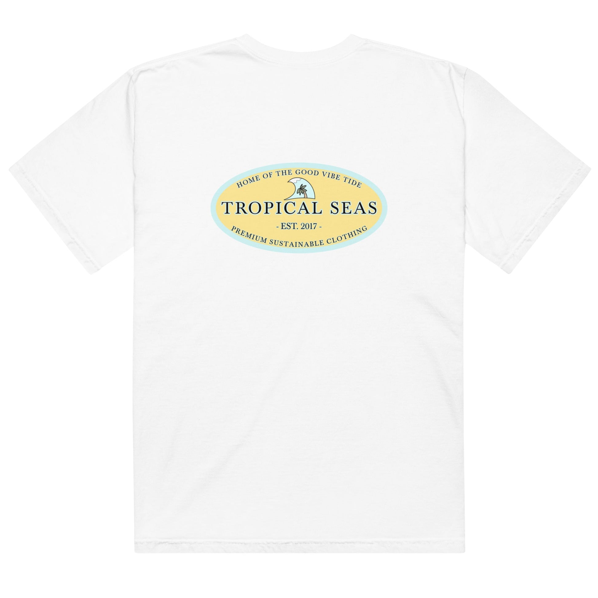Men’s Dreamland heavyweight t-shirt - Sustainable T-shirt from Tropical Seas Clothing 