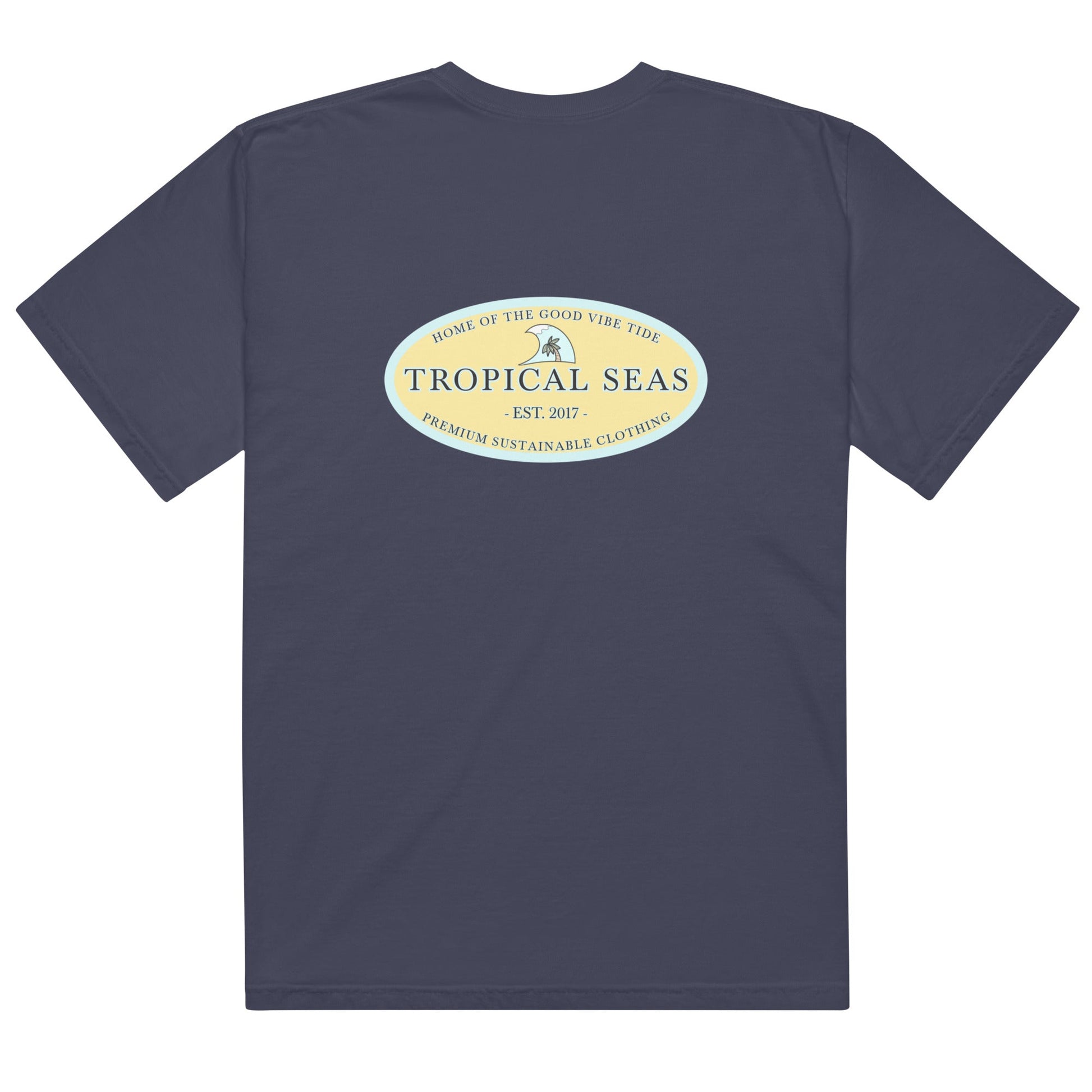 Men’s Dreamland heavyweight t-shirt - Sustainable T-shirt from Tropical Seas Clothing 