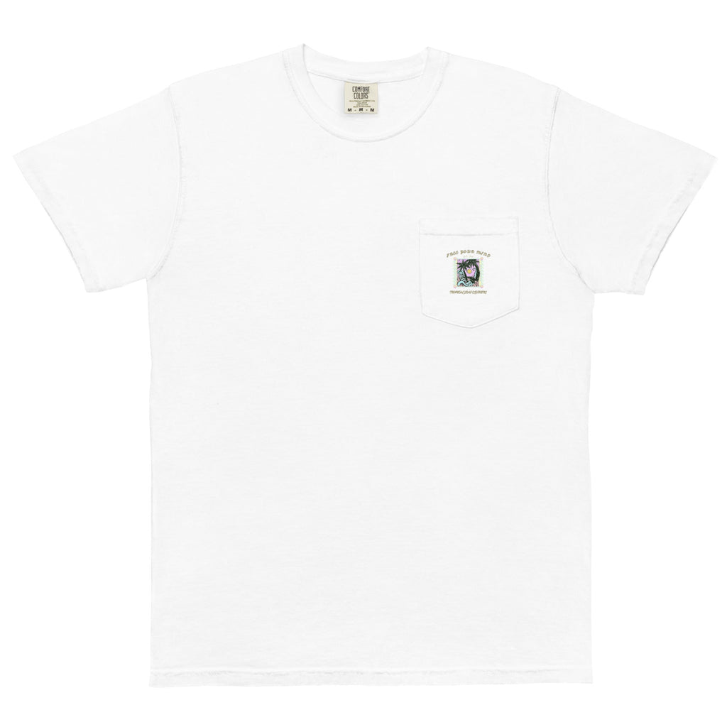 Men's Free Your Mind pocket t-shirt - Sustainable T-shirt from Tropical Seas Clothing 