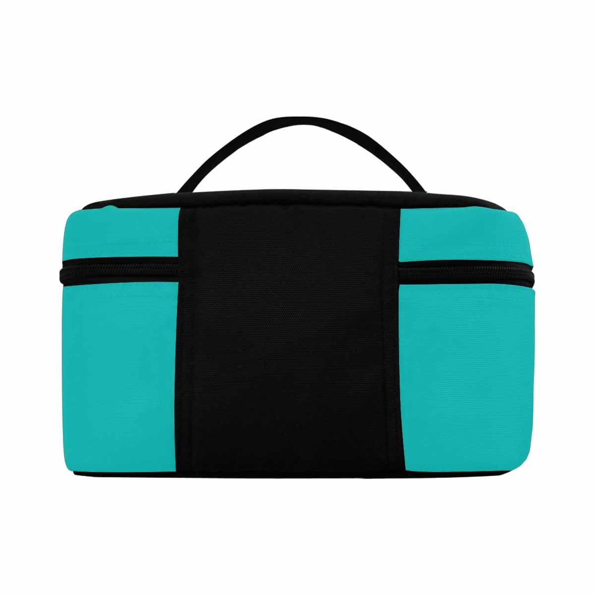 Cosmetic Bag - Greenish Blue Travel Case - Bags/Cosmetic Bags
