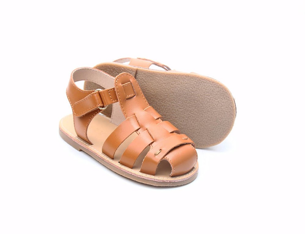 Genuine Leather Sandals for Kids- Venetian by ozznekshoes