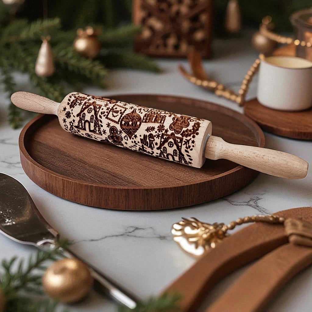 Christmas Rolling Pin Set | 10 Styles by Gia Roma