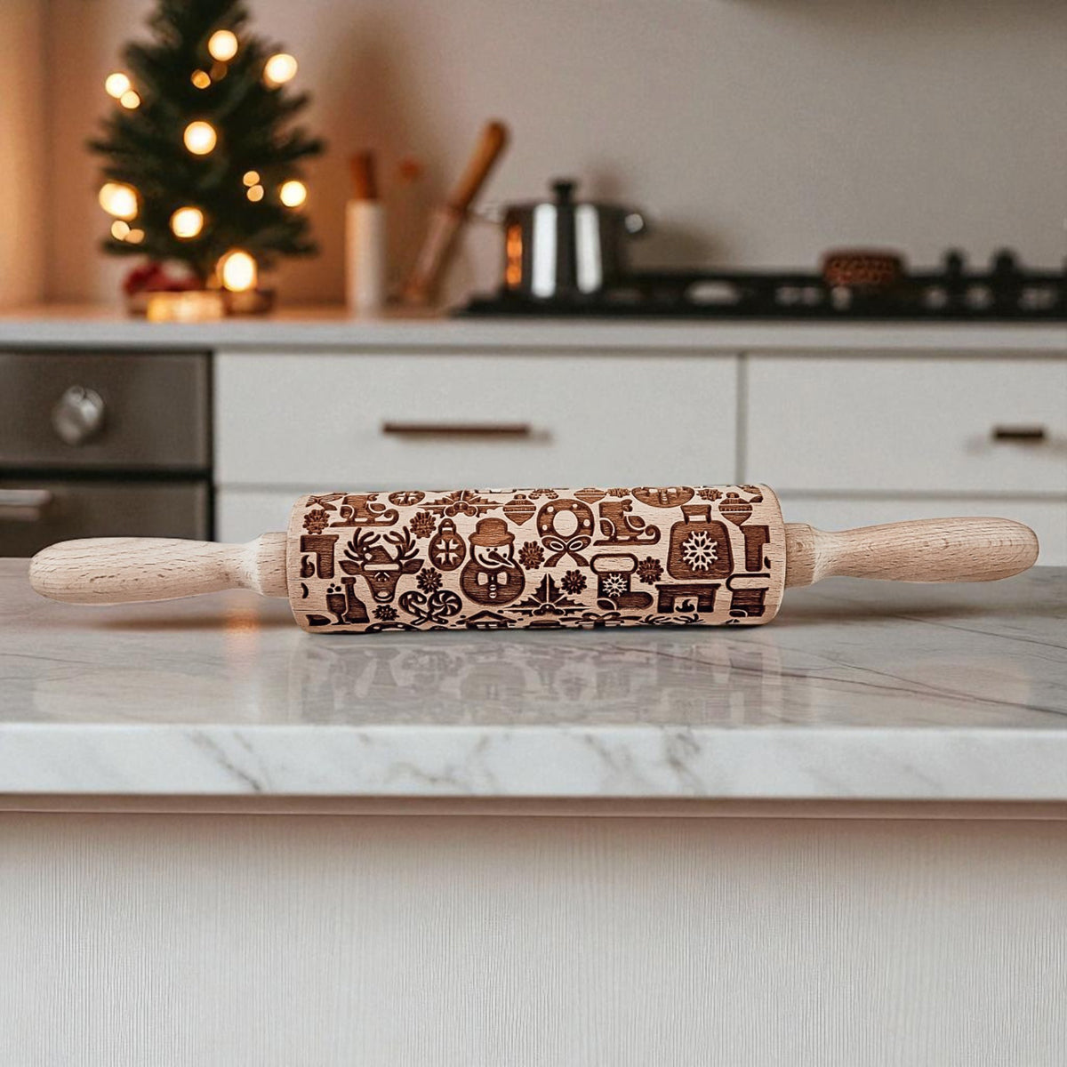 Christmas Rolling Pin Set | 10 Styles by Gia Roma