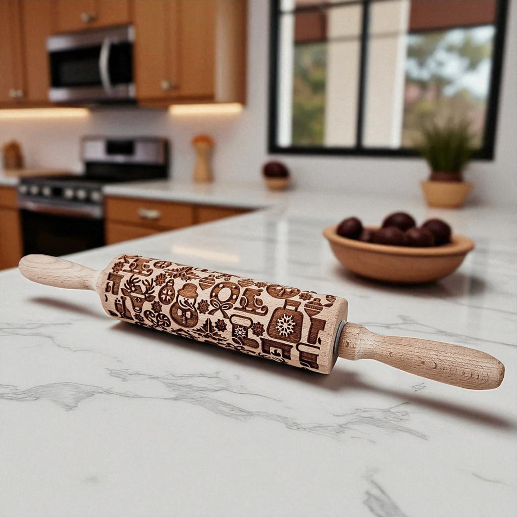 Christmas Rolling Pin Set | 10 Styles by Gia Roma