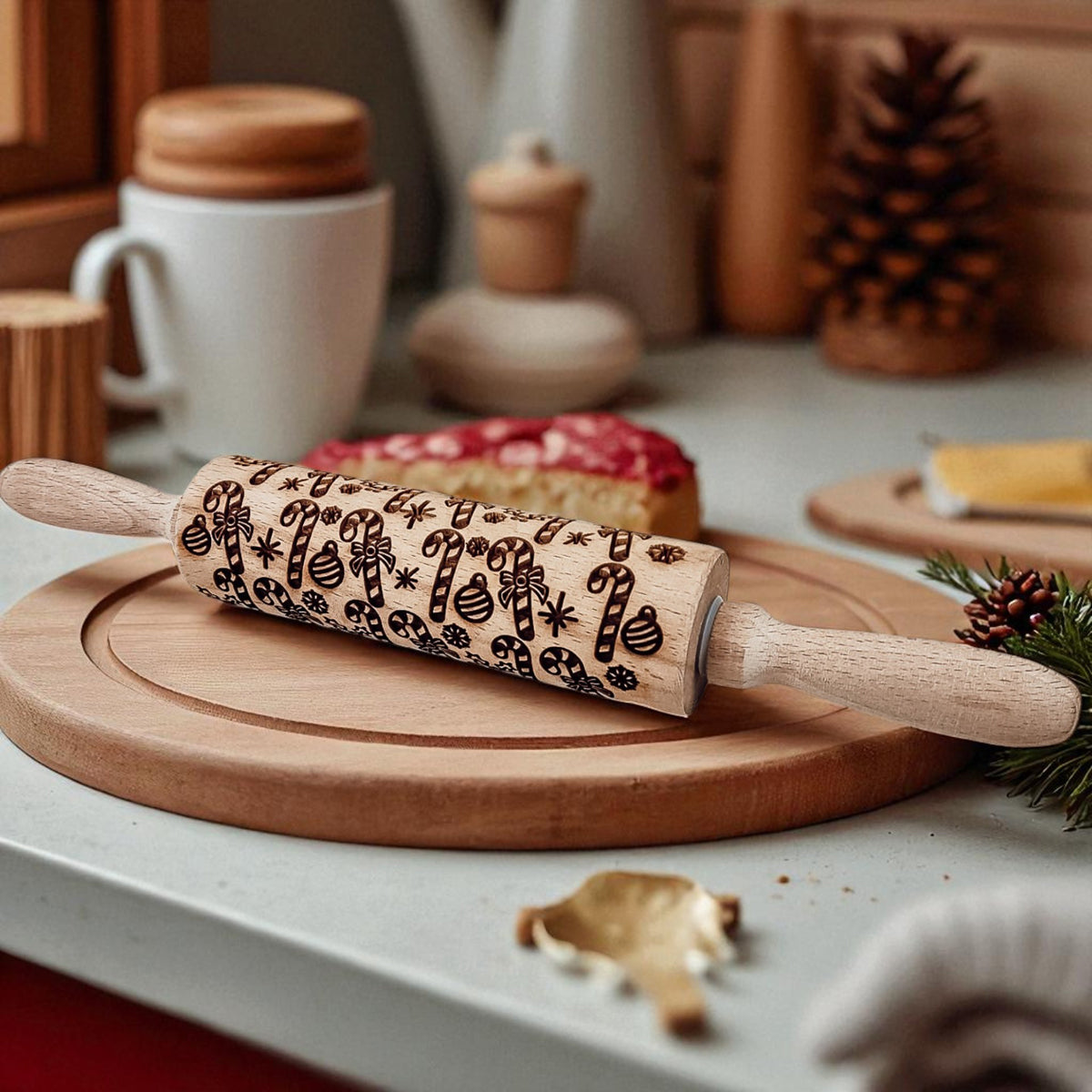 Christmas Rolling Pin Set | 10 Styles by Gia Roma