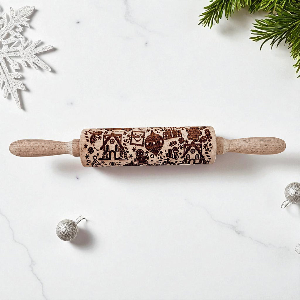 Christmas Rolling Pin Set | 10 Styles by Gia Roma
