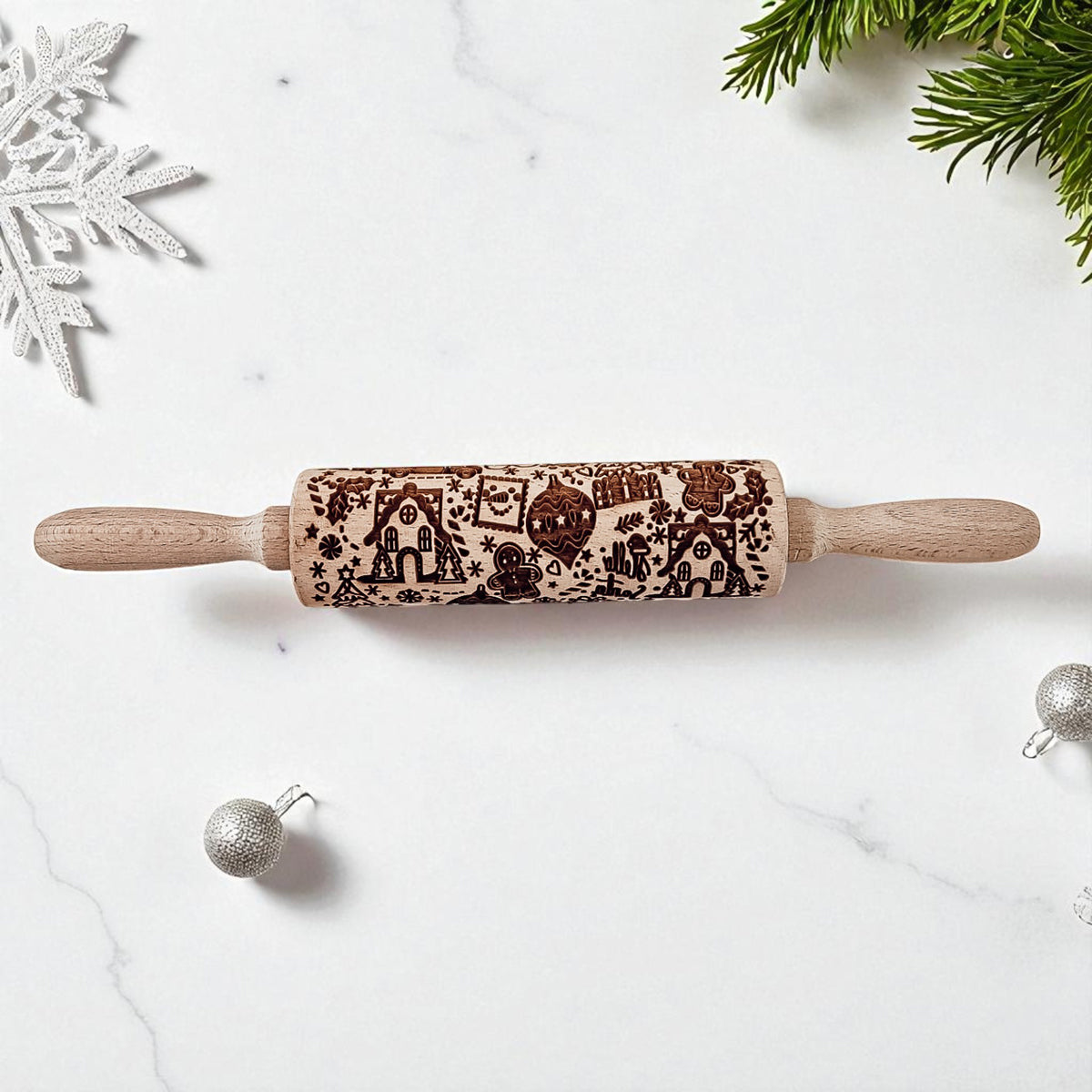 Christmas Rolling Pin Set | 10 Styles by Gia Roma