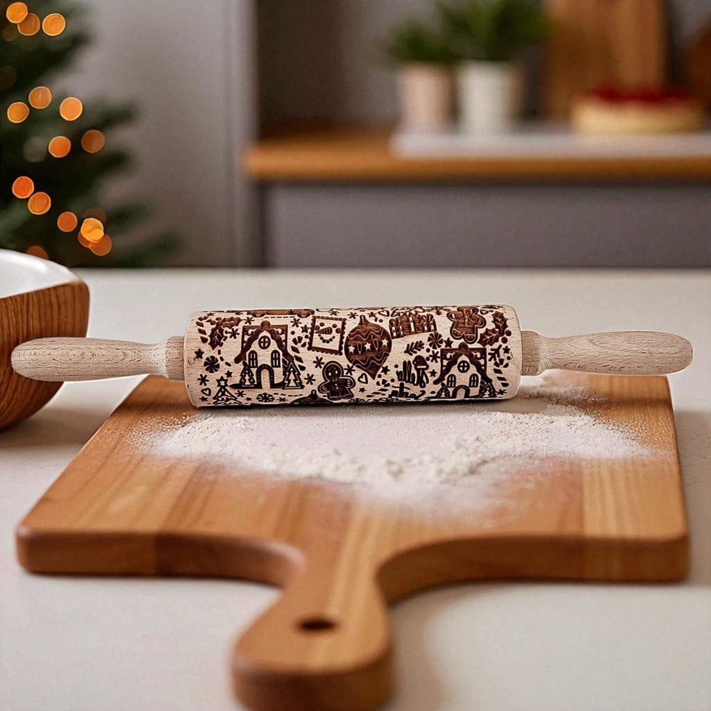 Christmas Rolling Pin Set | 10 Styles by Gia Roma