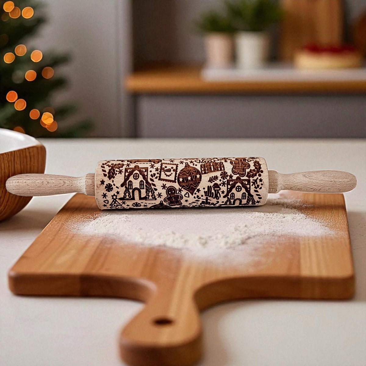 Christmas Rolling Pin Set | 10 Styles by Gia Roma