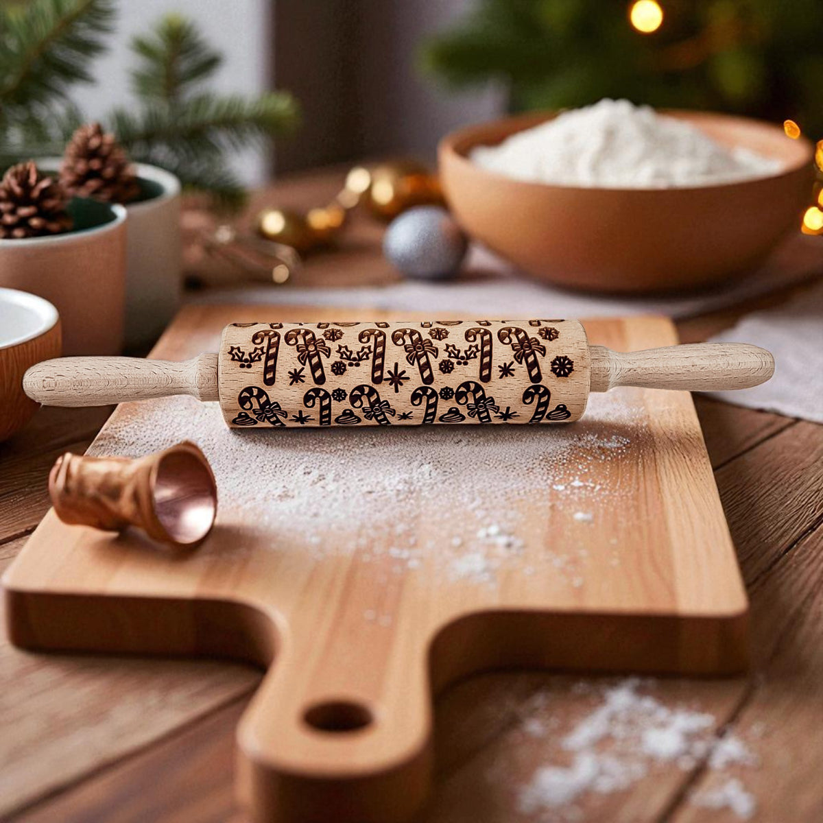 Christmas Rolling Pin Set | 10 Styles by Gia Roma
