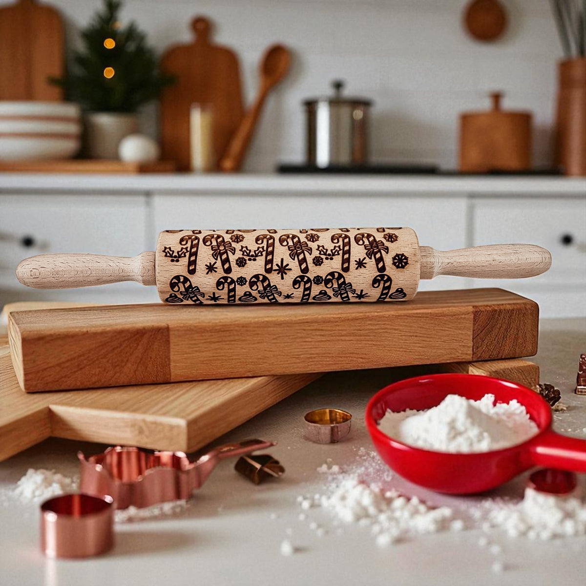 Christmas Rolling Pin Set | 10 Styles by Gia Roma