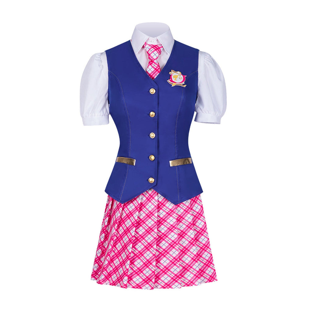 Barbiecore Princess School Uniform Costume by Amorino