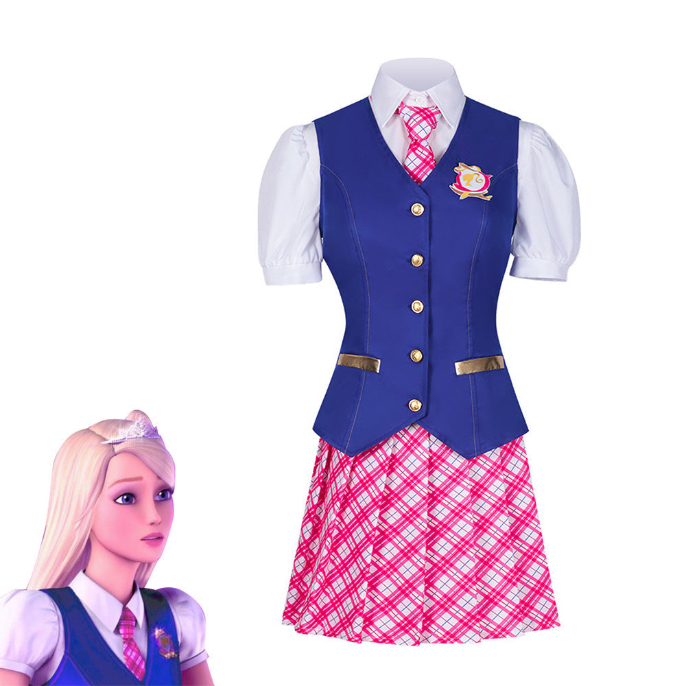 Barbiecore Princess School Uniform Costume by Amorino